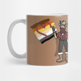 Bear Flag Graffiti Mug